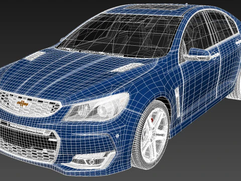 Chevrolet SS 2016 3D Model