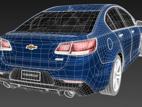 Chevrolet SS 2016 3D Model