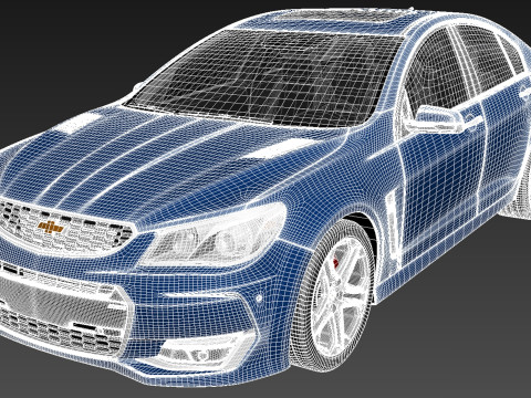 Chevrolet SS 2016 3D Модель