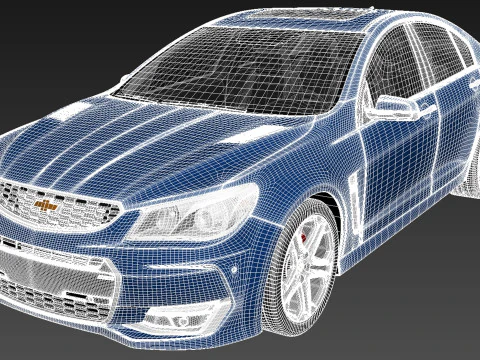 Chevrolet SS 2016 3D Model