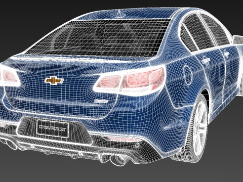 Chevrolet SS 2016 3D Модель