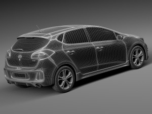Kia Ceed GT-line 5-door 2016 Modello 3D