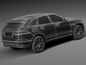 Jaguar F-pace 2017 3D-Modell