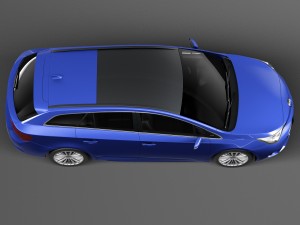 Toyota Avensis Estate 2016 Modèle 3D