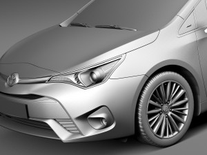 Toyota Avensis Estate 2016 Modèle 3D