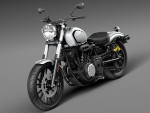 Yamaha Bolt 2016 3D Модель