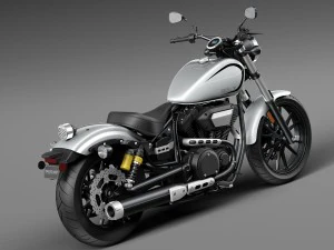 Yamaha Bolt 2016 3D Model