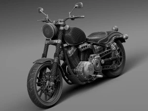 Yamaha Bolt 2016 3D Model