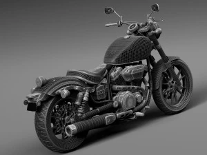 Yamaha Bolt 2016 3D Model