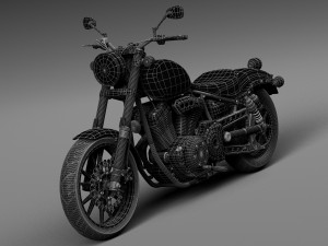 Yamaha Bolt 2016 3D Model