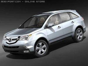Acura MDX 2007-2010 3D Model