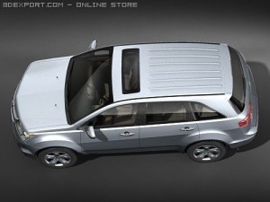 Acura MDX 2007-2010 3D Модель
