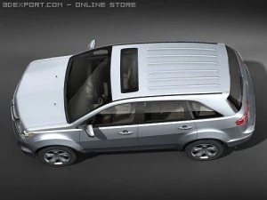 Acura MDX 2007-2010 3D Model