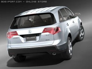 Acura MDX 2007-2010 3D Model