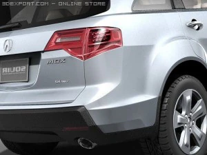 Acura MDX 2007-2010 3D Model