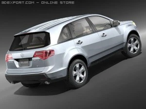 Acura MDX 2007-2010 3D Model