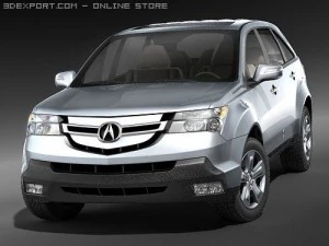 Acura MDX 2007-2010 3D Model