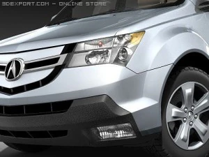 Acura MDX 2007-2010 3D Model