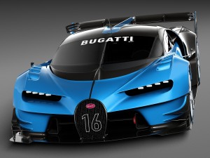 Bugatti Vision Gran Turismo Concept 2015 Modelo 3D