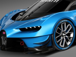 Bugatti Vision Gran Turismo Concept 2015 Modelo 3D