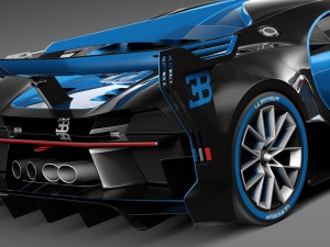Bugatti Vision Gran Turismo Concept 2015 Modelo 3D