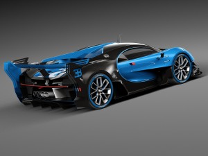 Bugatti Vision Gran Turismo Concept 2015 Modelo 3D