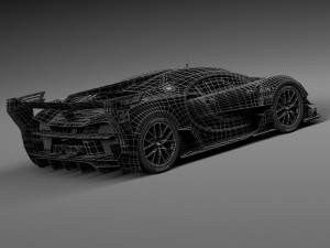 Bugatti Vision Gran Turismo Concept 2015 Modelo 3D