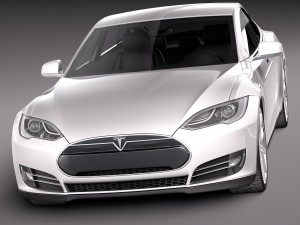 Tesla Model S 2015 3Dモデル
