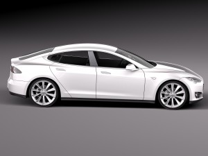 Tesla Model S 2015 3Dモデル