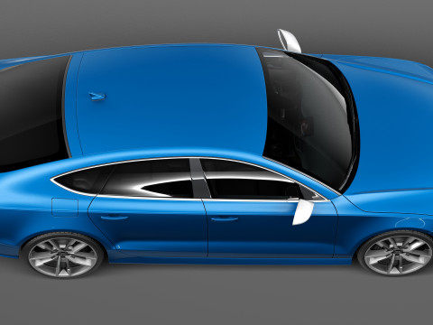 Audi RS7 Sportback Performance 2016 3D Model
