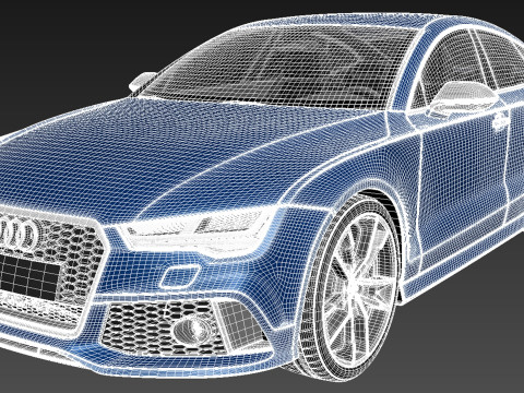 Audi RS7 Sportback Performance 2016 Modèle 3D