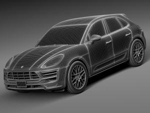 Porsche Macan GTS 2017 Modelo 3D