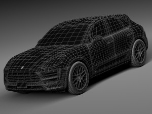 Porsche Macan GTS 2017 Modelo 3D