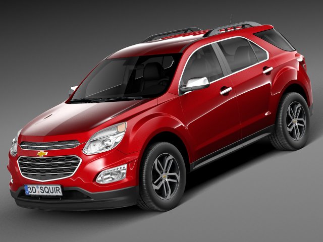 Chevrolet Equinox 2016 3D मॉडल .c4d .max .obj .3ds .fbx .stl .blend 
