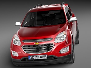 Chevrolet Equinox 2016 3D मॉडल