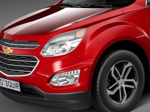Chevrolet Equinox 2016 3D मॉडल