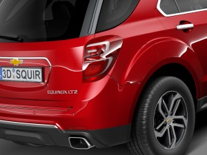 Chevrolet Equinox 2016 3D मॉडल