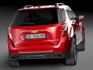 Chevrolet Equinox 2016 3D मॉडल