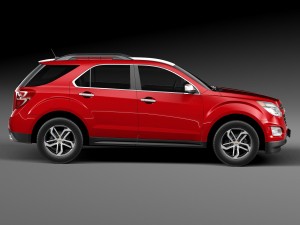 Chevrolet Equinox 2016 3D मॉडल