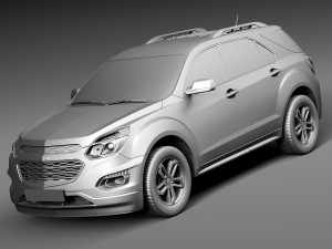 Chevrolet Equinox 2016 3D मॉडल