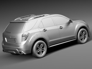 Chevrolet Equinox 2016 3D मॉडल