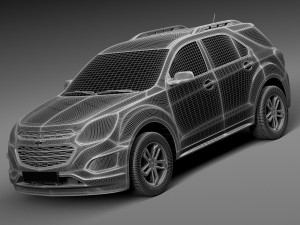 Chevrolet Equinox 2016 3D मॉडल