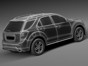 Chevrolet Equinox 2016 3D मॉडल