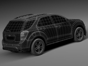 Chevrolet Equinox 2016 3D मॉडल