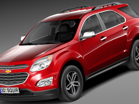 Chevrolet Equinox 2016 3D Model