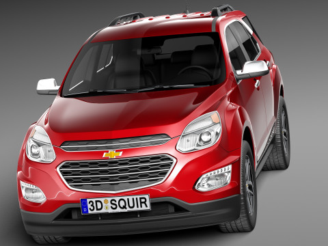 Chevrolet Equinox 2016 3D Model