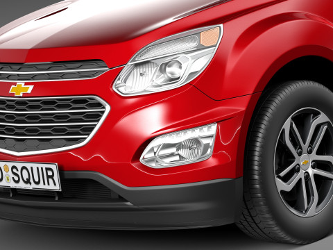 Chevrolet Equinox 2016 3D Model