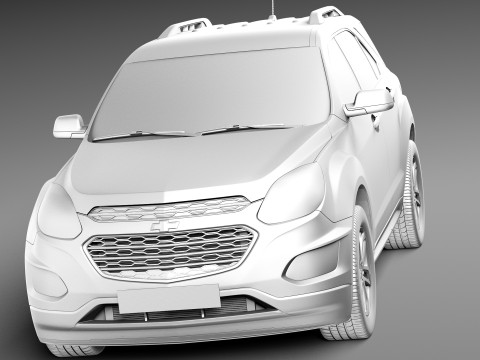 Chevrolet Equinox 2016 3D Model