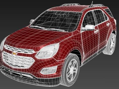 Chevrolet Equinox 2016 3D Model