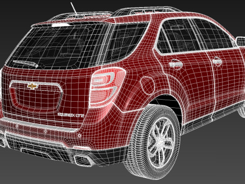 Chevrolet Equinox 2016 3D Model